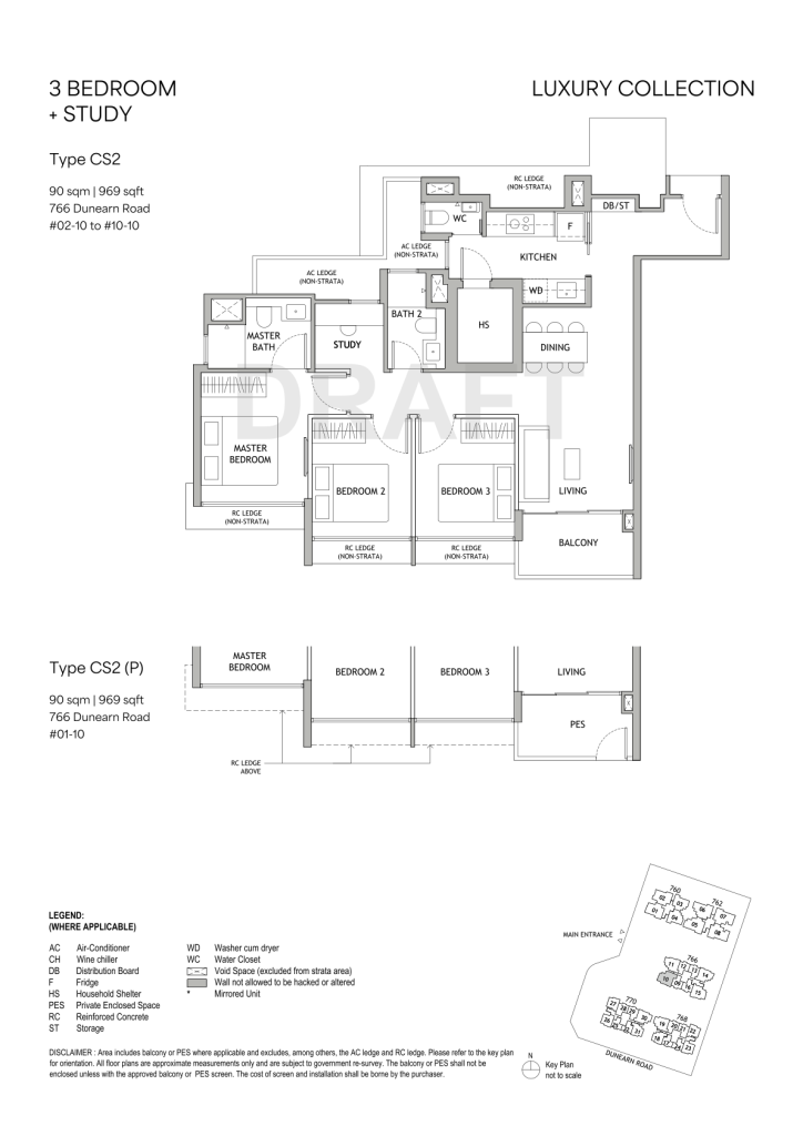 Dunearn House floor plan, Bukit Timah, Singapore