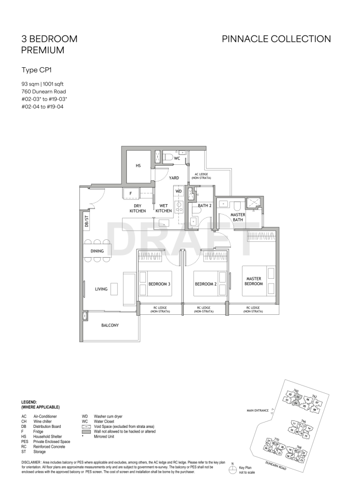 Dunearn House floor plan, Bukit Timah, Singapore