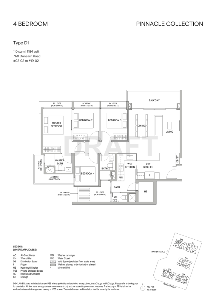 Dunearn House floor plan, Bukit Timah, Singapore