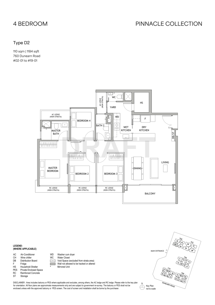 Dunearn House floor plan, Bukit Timah, Singapore