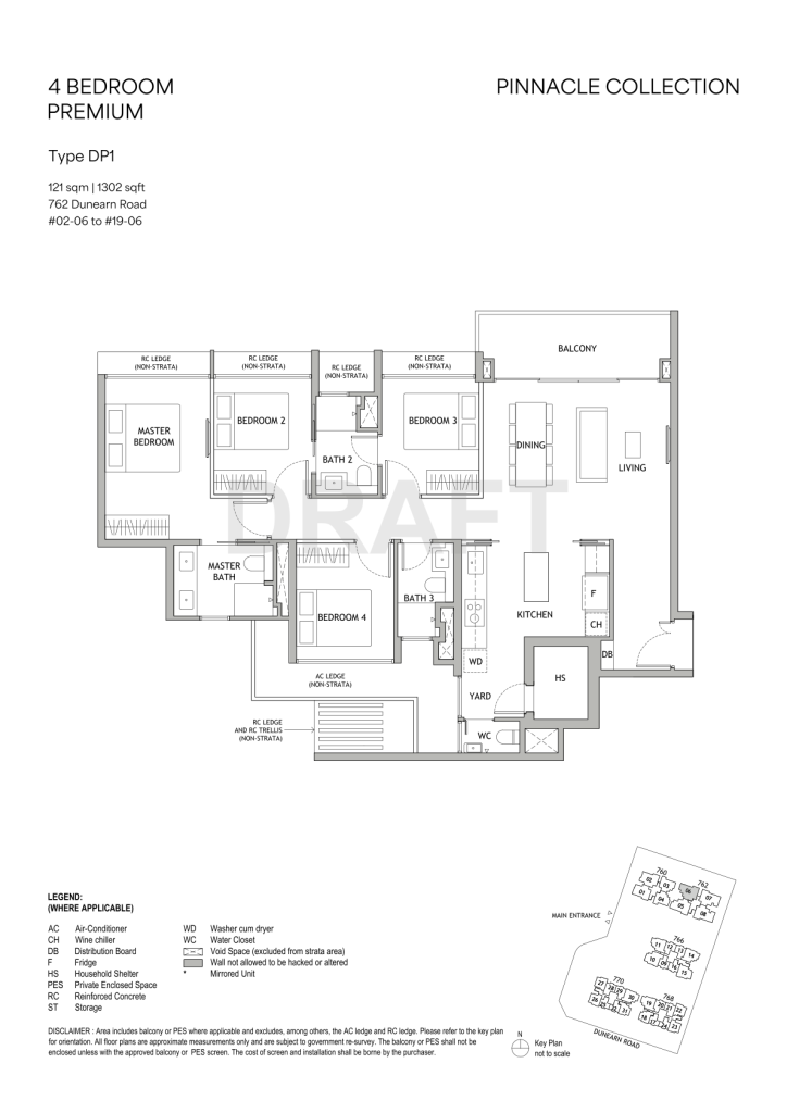Dunearn House floor plan, Bukit Timah, Singapore