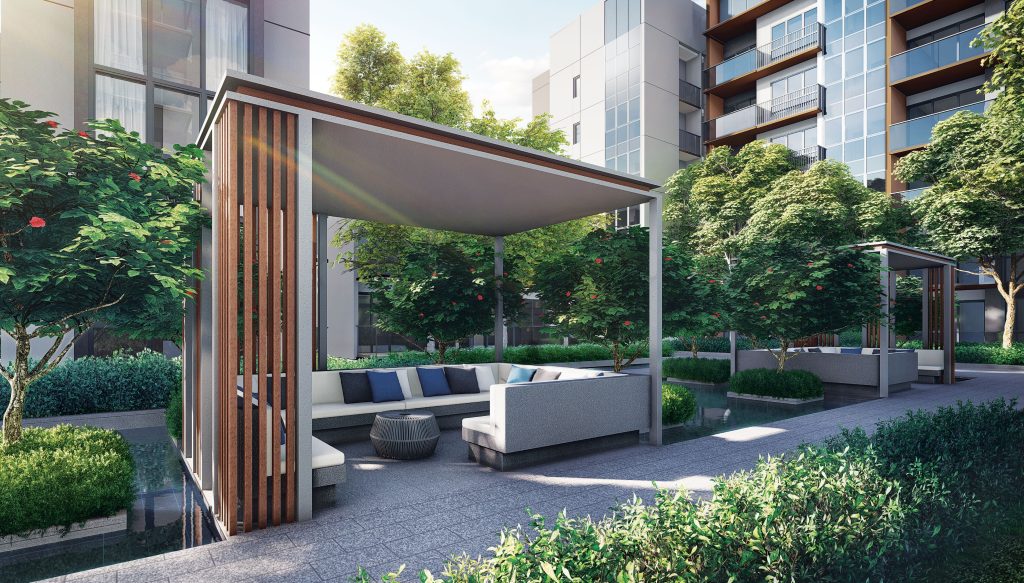 Fourth Avenue Residences pavilion, Bukit Timah, Singapore
