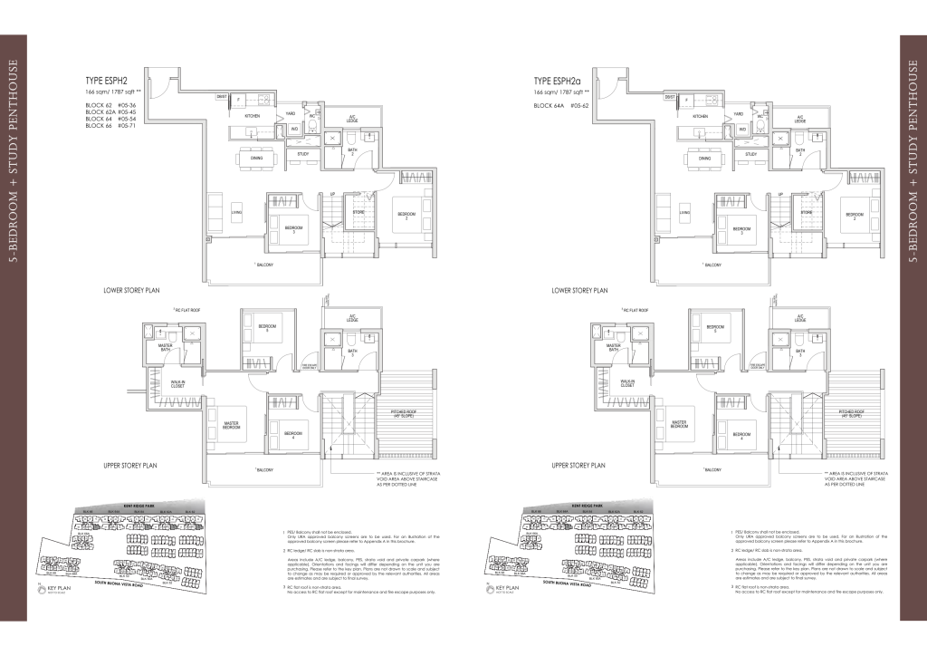 Kent Ridge Hill Residences floor plan, 1787 sqft, Queenstown, Singapore