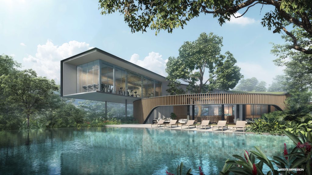 Ki Residences at Brookvale clubhouse, Clementi, Singapore
