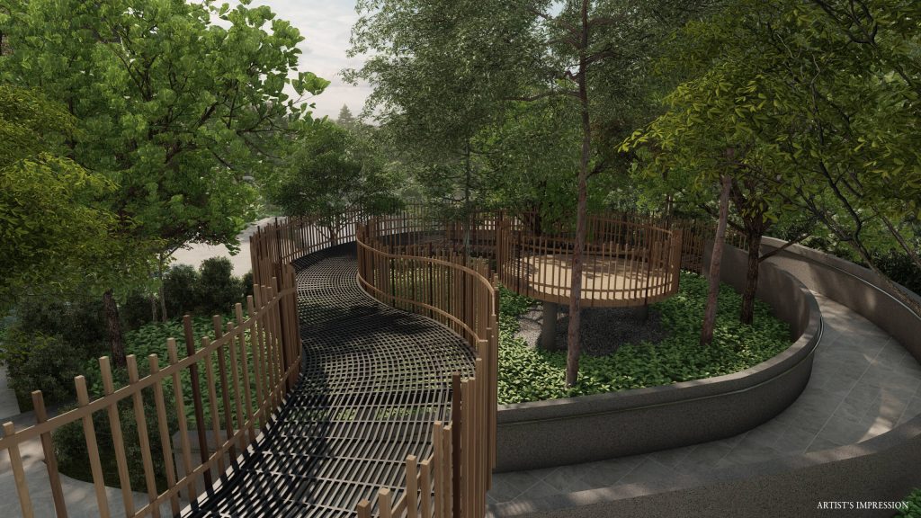Ki Residences at Brookvale garden walk, Clementi, Singapore