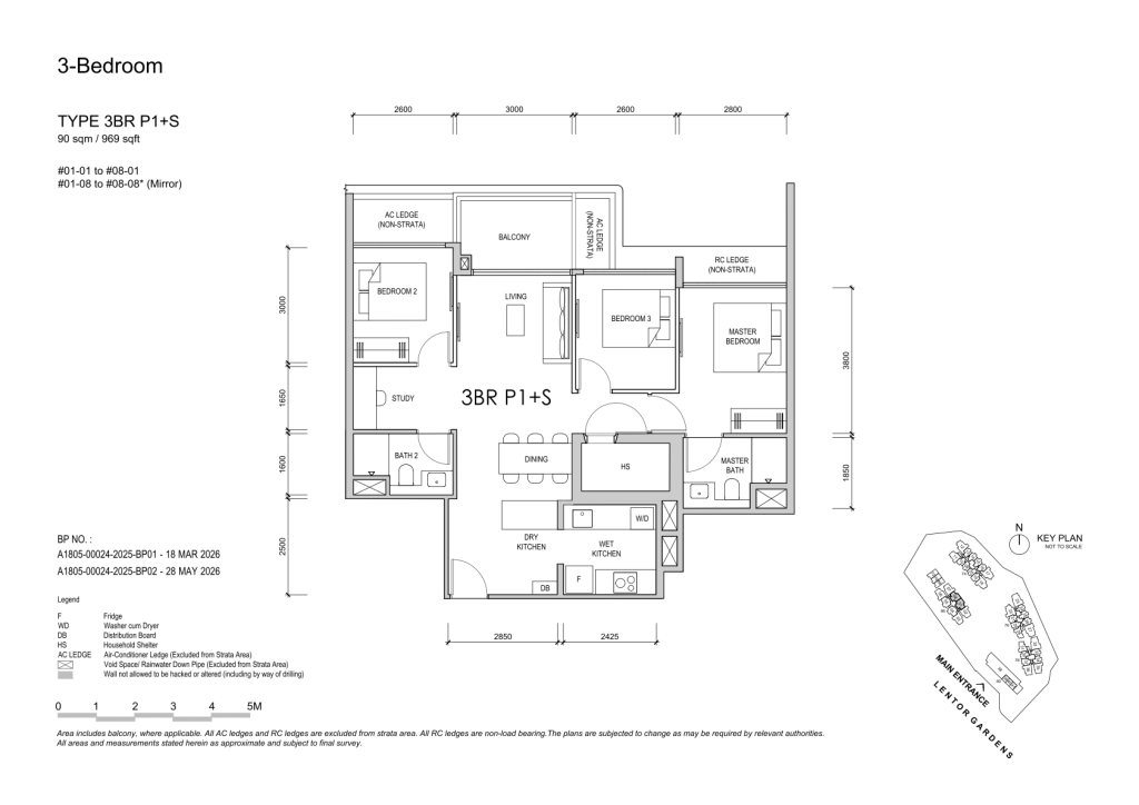 Lentor Gardens Residences floor plan 14