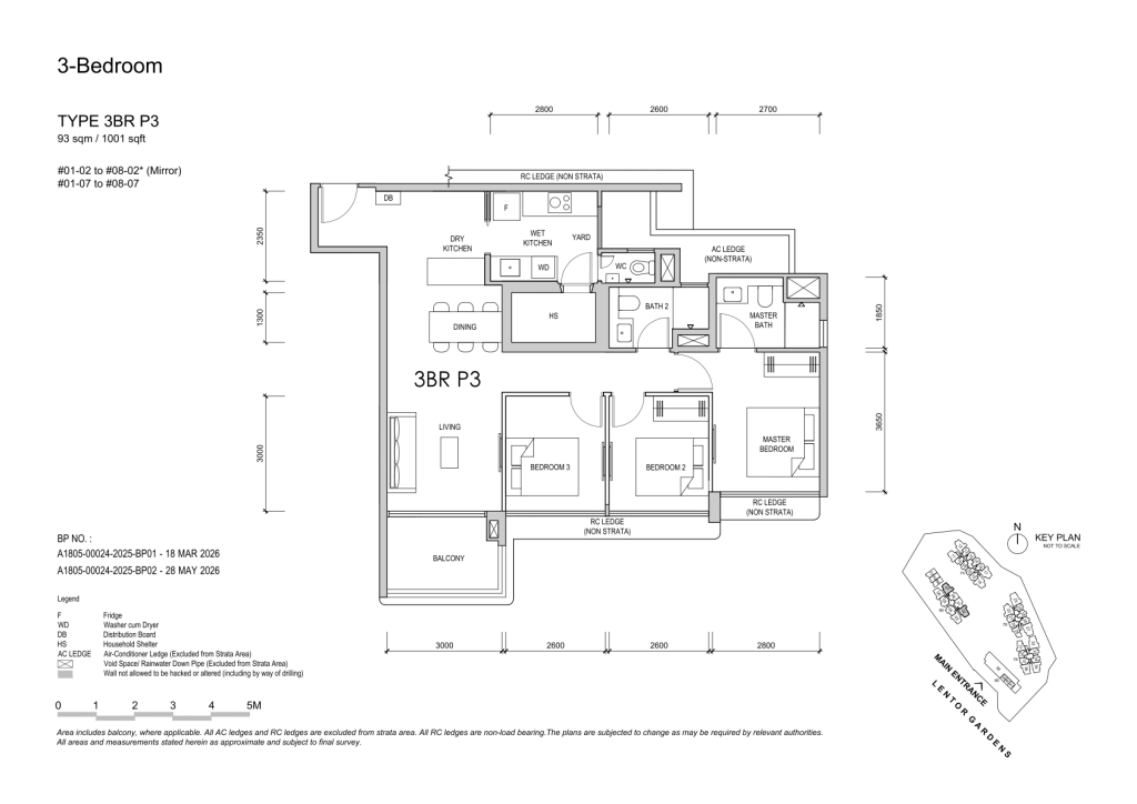 Lentor Gardens Residences floor plan 16