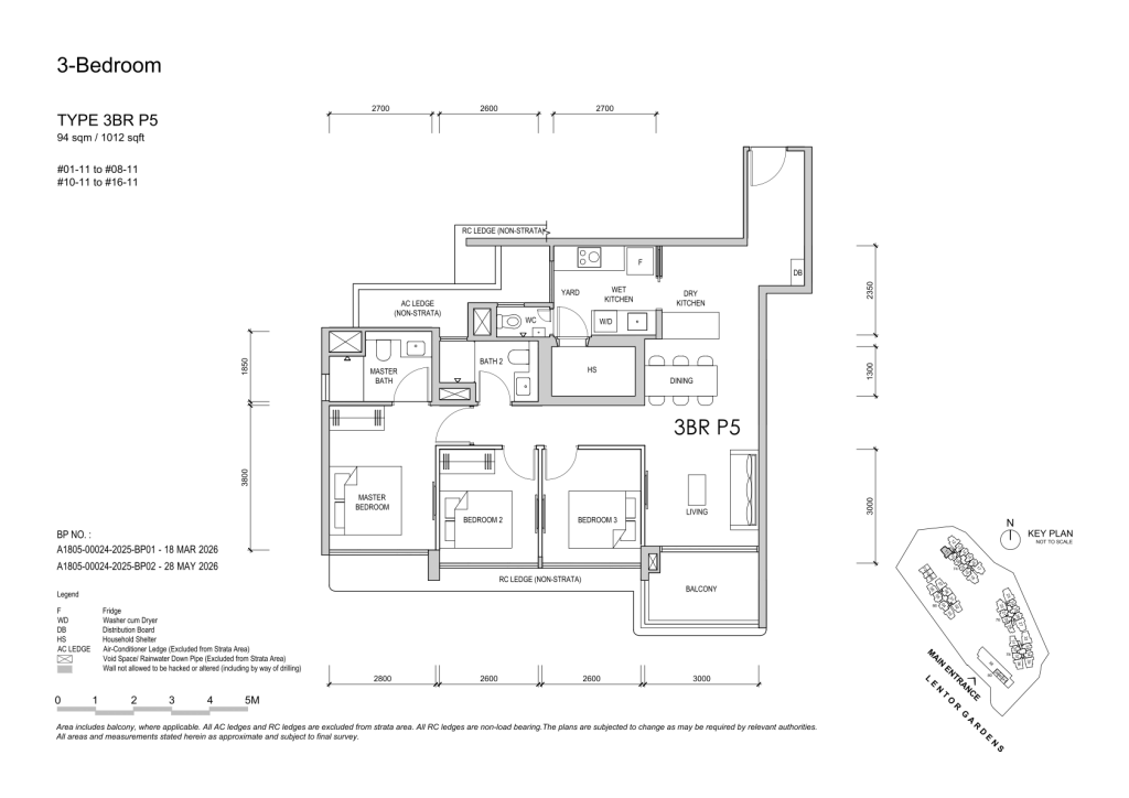 Lentor Gardens Residences floor plan 18