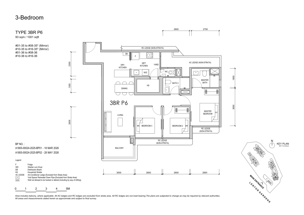 Lentor Gardens Residences floor plan 19