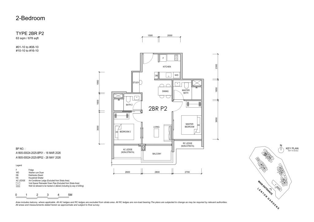 Lentor Gardens Residences floor plan 2