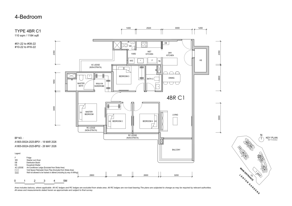 Lentor Gardens Residences floor plan 20