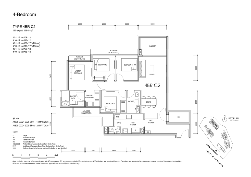 Lentor Gardens Residences floor plan 21