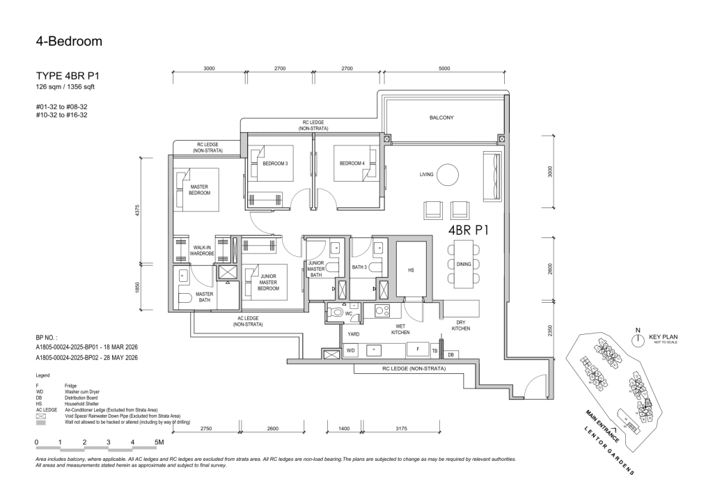 Lentor Gardens Residences floor plan 22