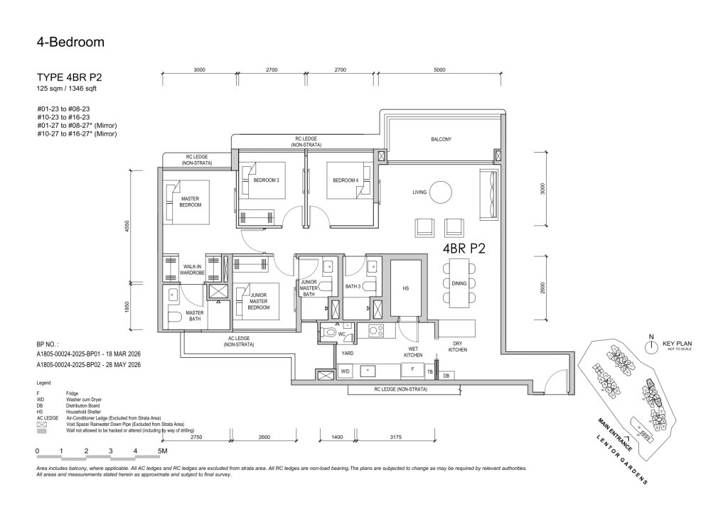 Lentor Gardens Residences floor plan 23