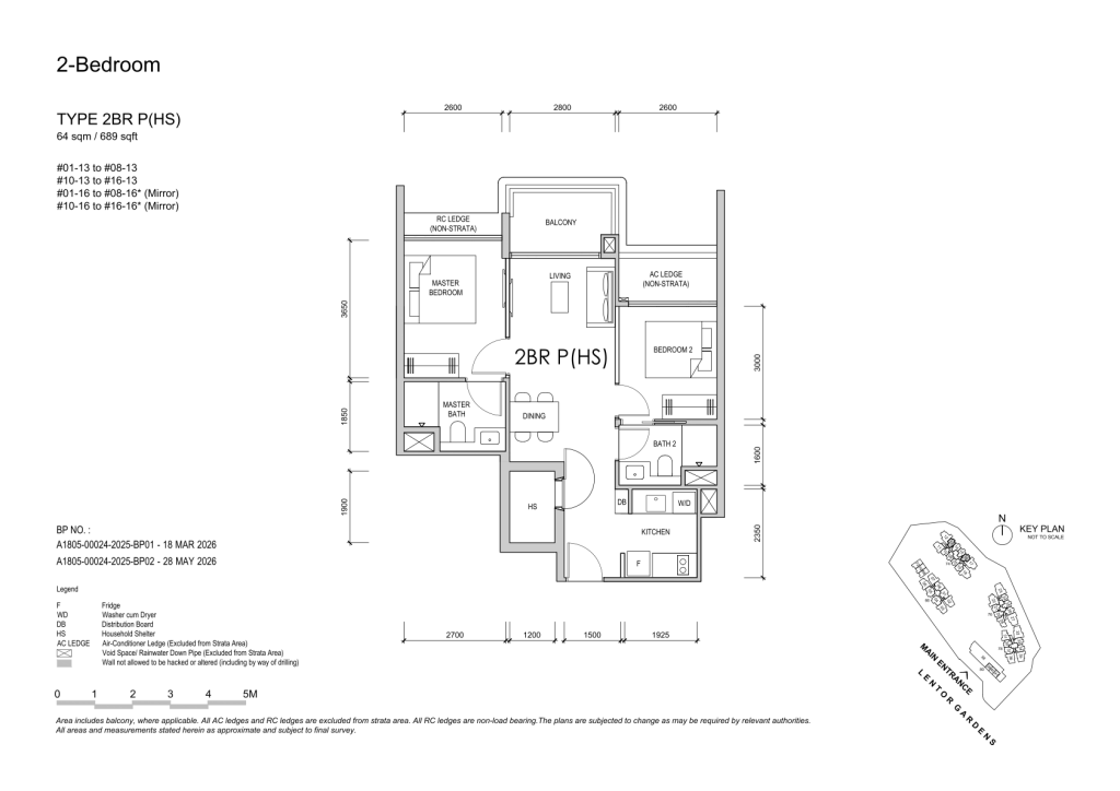 Lentor Gardens Residences floor plan 5