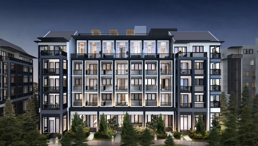 Mayfair Gardens tower exterior, Bukit Timah, Singapore