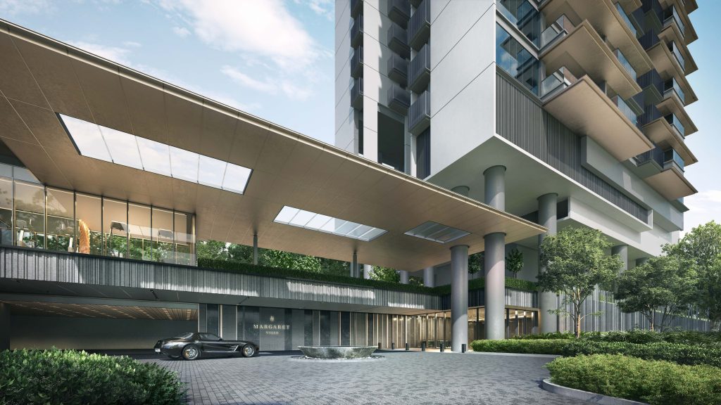 Margaret Ville entrance, Queenstown, Singapore
