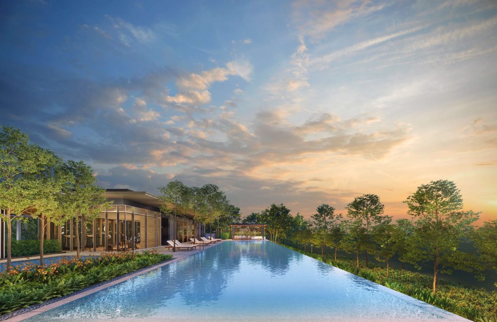 Margaret Ville swimming pool, Queenstown, Singapore