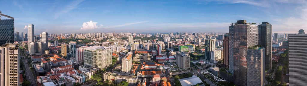 Midtown Bay city view, Downtown Core, Singapore