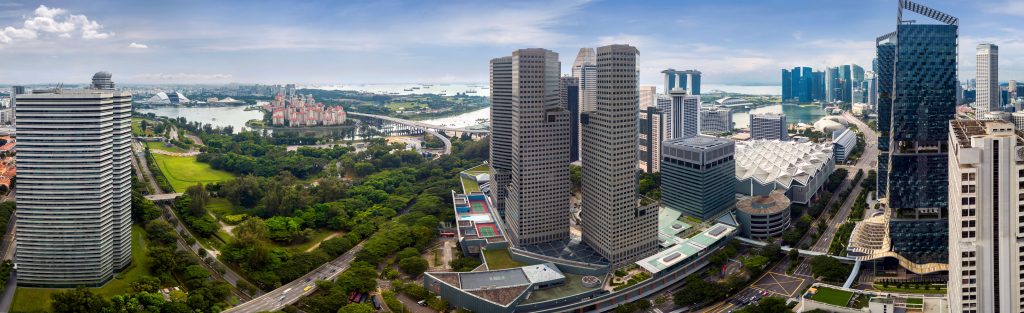 Midtown Bay city view, Downtown Core, Singapore