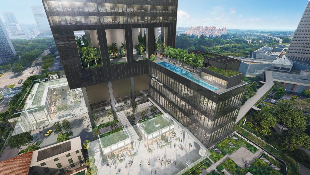 Midtown Bay retail shops, Downtown Core, Singapore