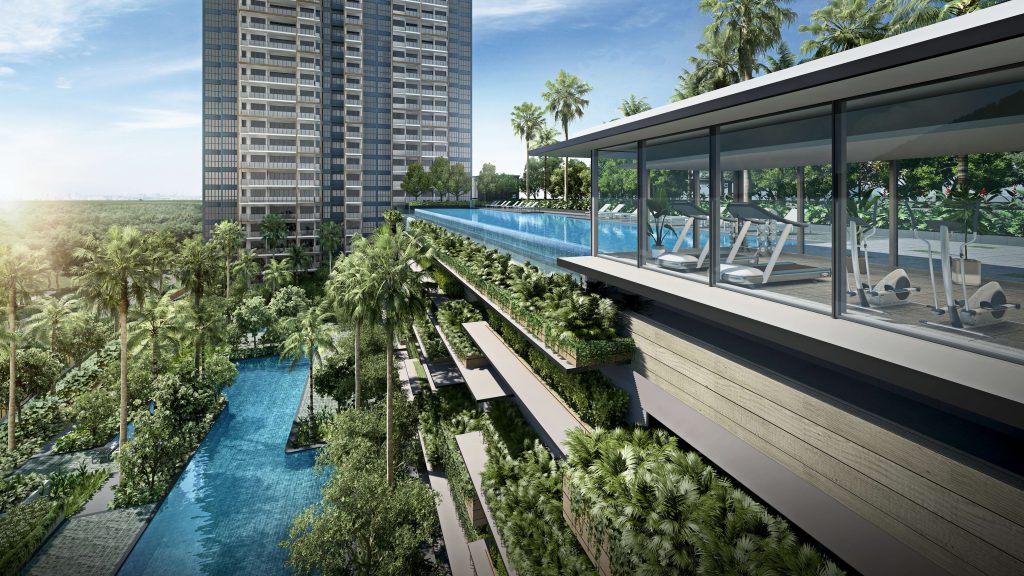 Midwood facilities deck, Bukit Batok, Singapore