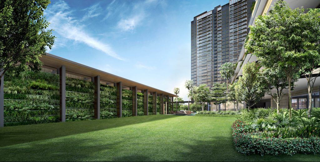 Midwood landscaped garden, Bukit Batok, Singapore