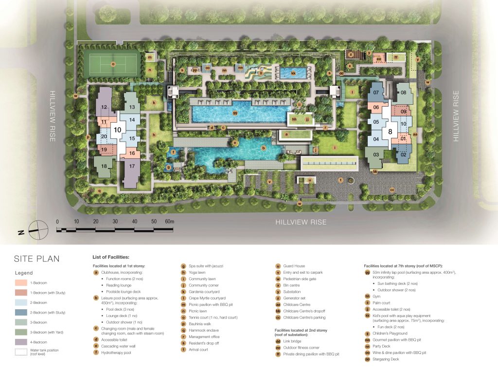 Midwood site plan, Bukit Batok, Singapore