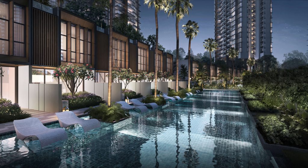 Normanton Park swimming pool, Queenstown, Singapore
