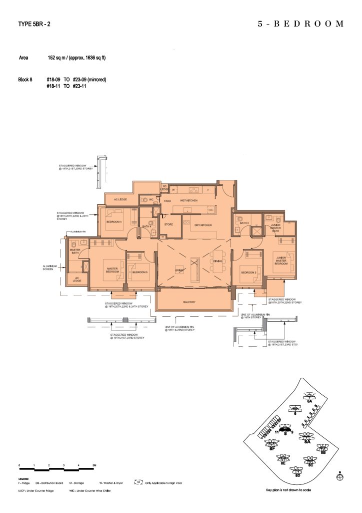 Parc Clematis floor plan, 1636 sqft, Clementi, Singapore