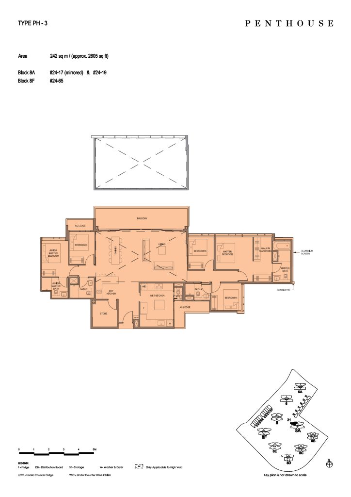 Parc Clematis floor plan, 2605 sqft, Clementi, Singapore