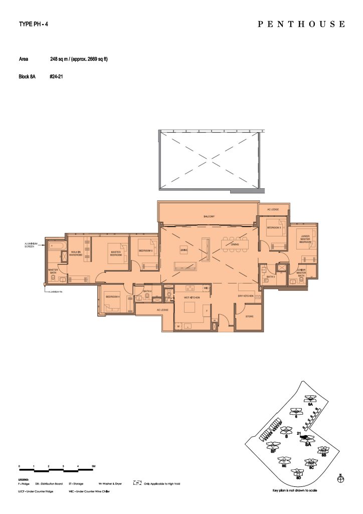Parc Clematis floor plan, 2669 sqft, Clementi, Singapore