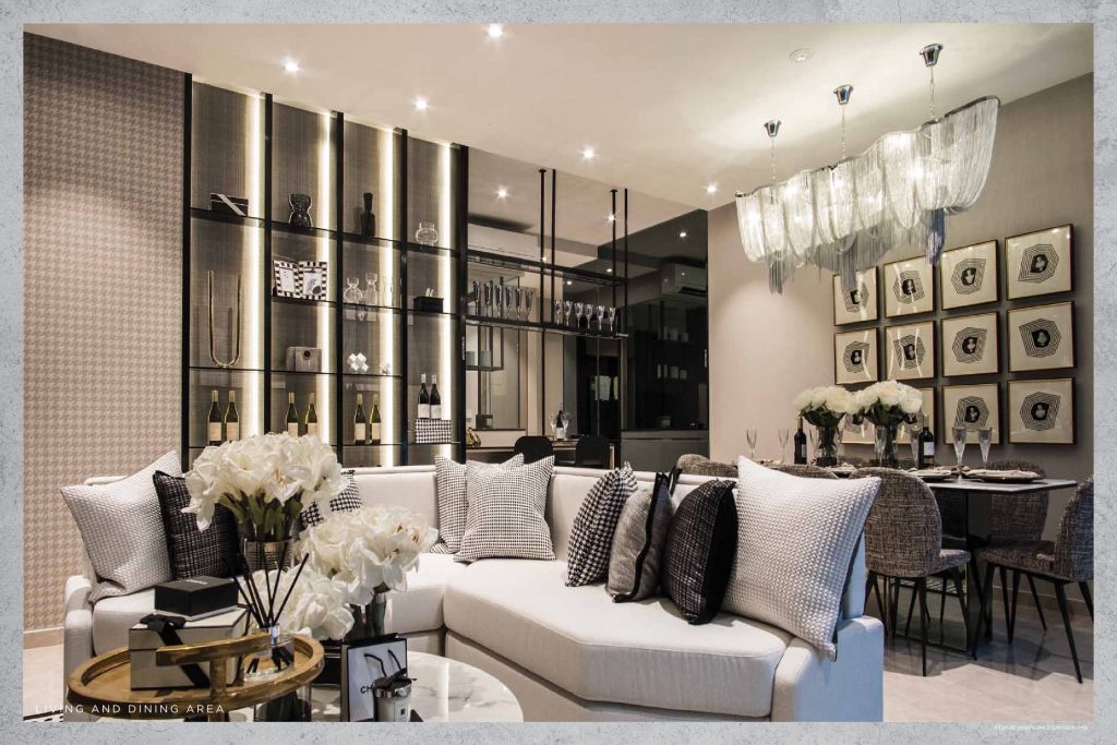 Parc Clematis living room, Clementi, Singapore