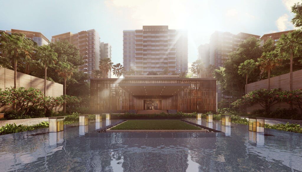 Parc Esta swimming pool, Geylang, Singapore
