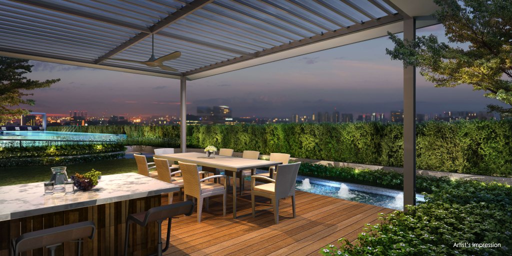 Queens Peak pavilion, Queenstown, Singapore