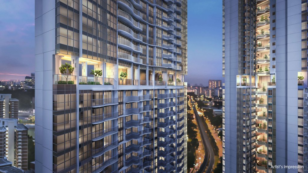 Queens Peak sky terrace, Queenstown, Singapore