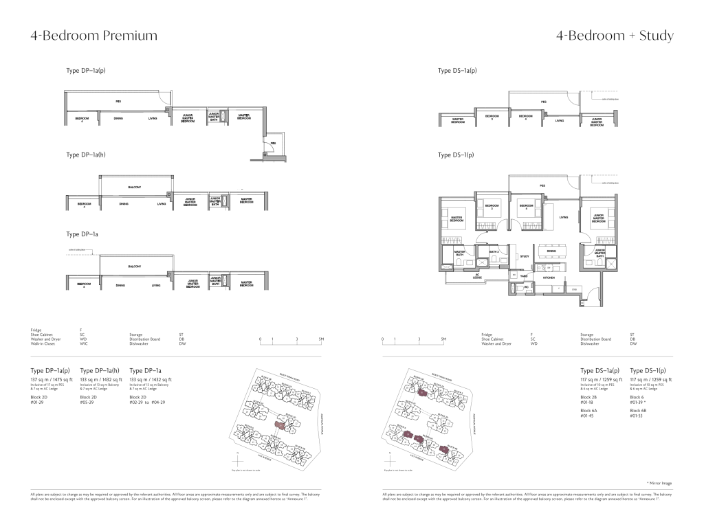 Royalgreen floor plan full brochure 10, Type RG