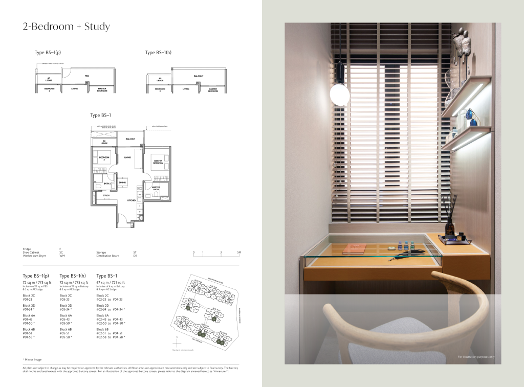Royalgreen floor plan full brochure, Type RG