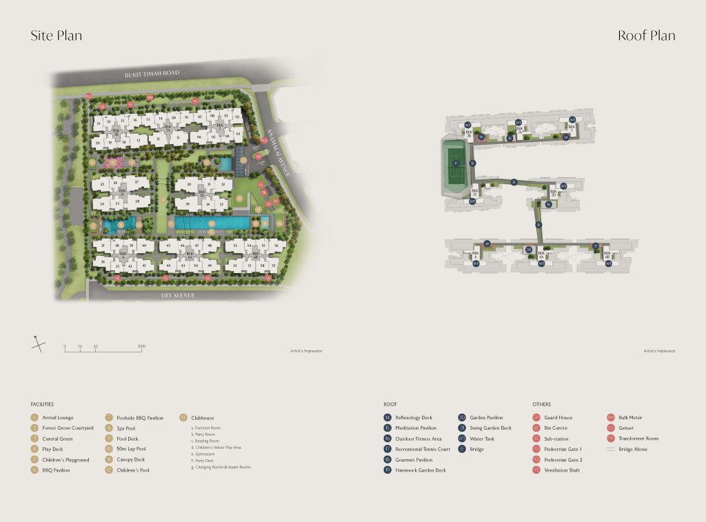 Royalgreen location map, Bukit Timah, Singapore