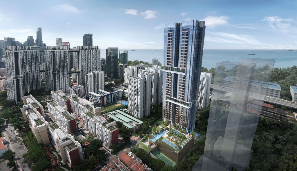 Sky Everton exterior view, Bukit Merah, Singapore