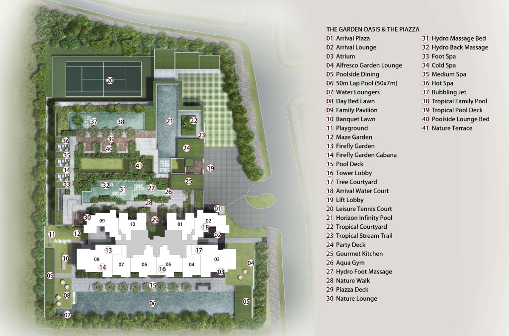 Sky Everton site plan, Bukit Merah, Singapore