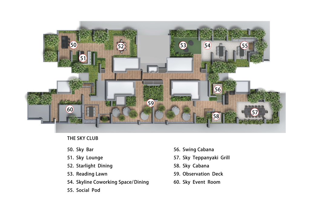 Sky Everton site plan facilities, Bukit Merah, Singapore