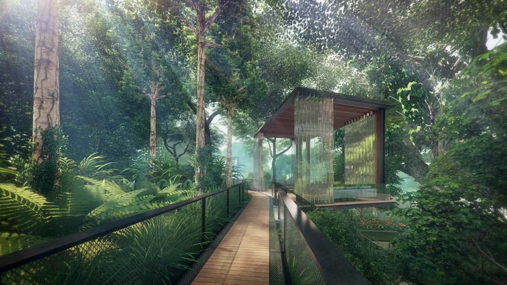 Stirling Residences pavilion, Queenstown, Singapore