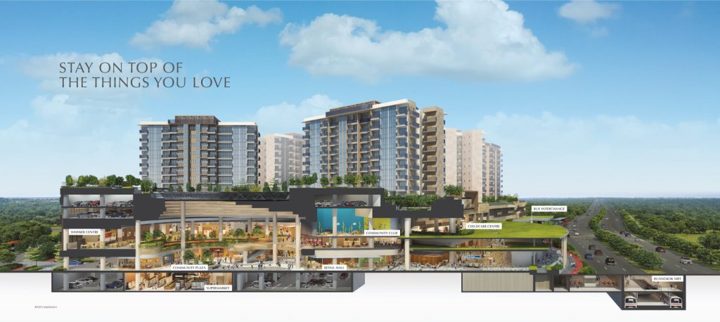 Sengkang Grand Residences cross sectional, Sengkang, Singapore