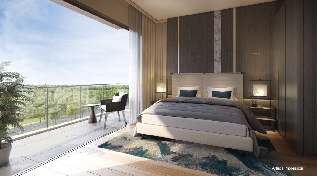 The Woodleigh Residences bedroom, Toa Payoh, Singapore