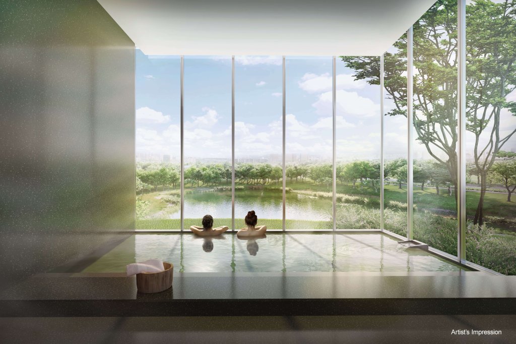 The Woodleigh Residences onsen, Toa Payoh, Singapore
