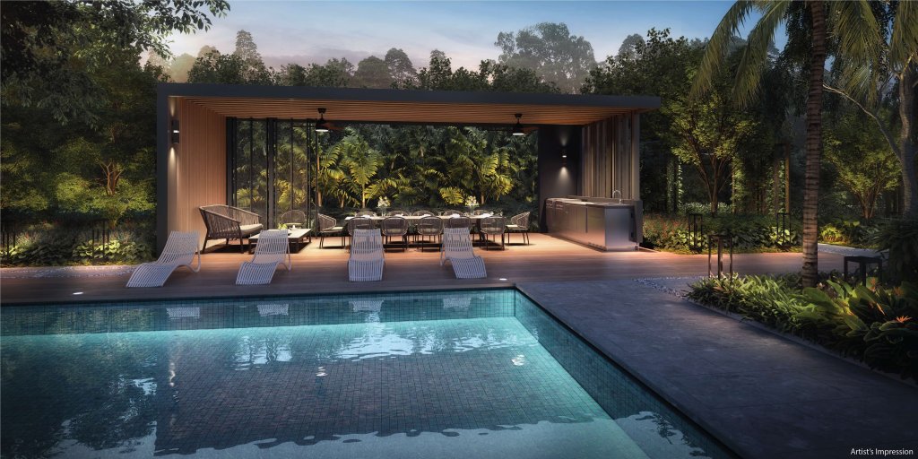 The Commodore swimming pool, Sembawang, Singapore