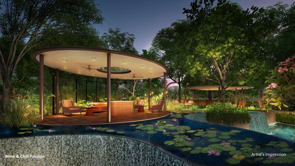 The Florence Residences pavilion, Hougang, Singapore