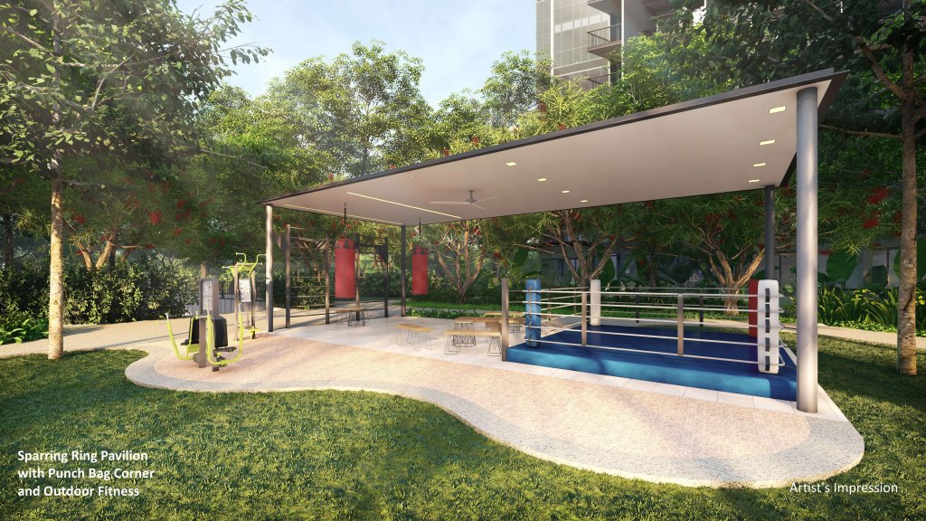 The Florence Residences pavilion, Hougang, Singapore
