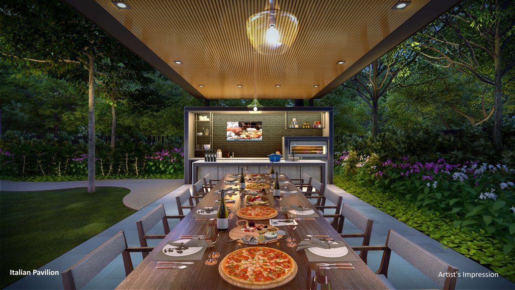 The Florence Residences pavilion, Hougang, Singapore